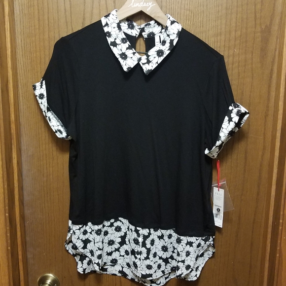 Elle Tops - NWT Blouse- sz L